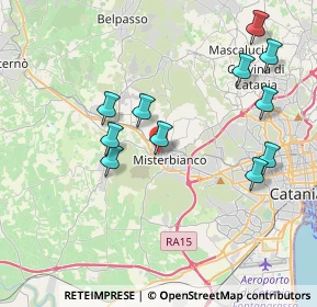 Mappa Via S. Antonio Abate, 95045 Misterbianco CT, Italia (4.52091)