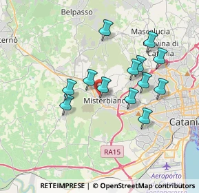 Mappa Via S. Antonio Abate, 95045 Misterbianco CT, Italia (3.58846)