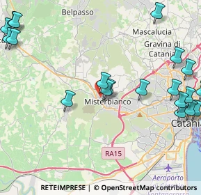 Mappa Via S. Antonio Abate, 95045 Misterbianco CT, Italia (6.4575)