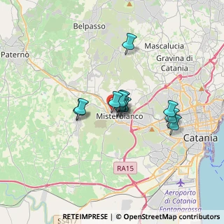 Mappa Via S. Antonio Abate, 95045 Misterbianco CT, Italia (2.495)