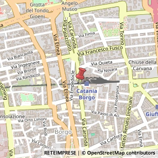 Mappa Via Caronda,  352, 95128 Catania, Catania (Sicilia)
