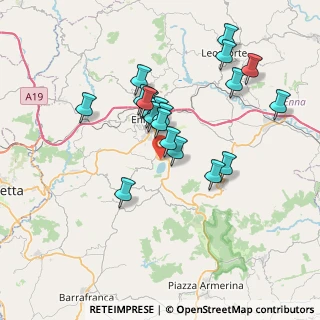 Mappa Via Nazionale, 94100 Enna EN, Italia (7.2605)
