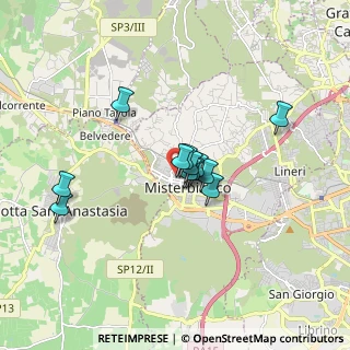 Mappa Via John Fitzgerald Kennedy, 95045 Misterbianco CT, Italia (1.365)