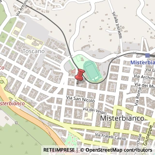 Mappa Via J. F. Kennedy, 102, 95045 Misterbianco, Catania (Sicilia)