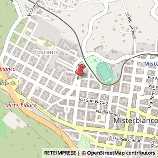 Mappa Via Bruno Buozzi, 109, 95045 Misterbianco, Catania (Sicilia)
