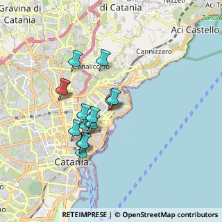 Mappa Via Principe Nicola, 95126 Catania CT, Italia (1.71467)