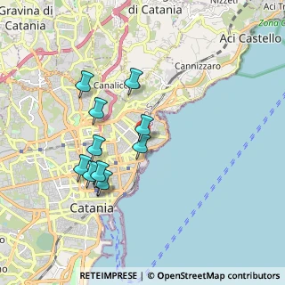 Mappa Via Principe Nicola, 95126 Catania CT, Italia (1.89091)