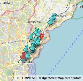 Mappa Via Principe Nicola, 95126 Catania CT, Italia (1.74889)
