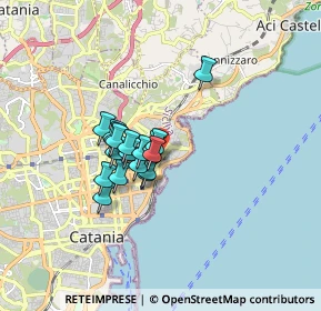 Mappa Via Principe Nicola, 95126 Catania CT, Italia (1.26278)