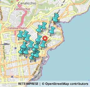 Mappa Via Principe Nicola, 95126 Catania CT, Italia (0.903)