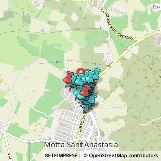 Mappa Via G. Grasso, 95040 Motta Sant'Anastasia CT, Italia (0.27407)