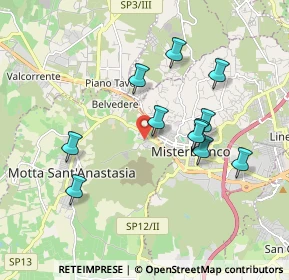 Mappa Via Crispi, 95040 Motta Sant'Anastasia CT, Italia (1.95364)