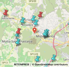 Mappa Via Crispi, 95040 Motta Sant'Anastasia CT, Italia (2.8845)