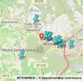 Mappa Via Crispi, 95040 Motta Sant'Anastasia CT, Italia (1.60636)