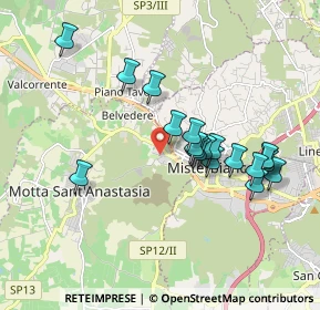 Mappa Via Crispi, 95040 Motta Sant'Anastasia CT, Italia (1.92316)