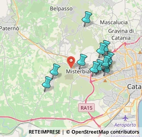 Mappa Via Crispi, 95040 Motta Sant'Anastasia CT, Italia (3.66167)