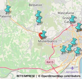 Mappa Via Crispi, 95040 Motta Sant'Anastasia CT, Italia (6.08364)