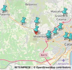 Mappa Via Crispi, 95040 Motta Sant'Anastasia CT, Italia (5.08727)