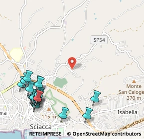 Mappa Via Cava dei Tirreni, 92019 Sciacca AG, Italia (1.5705)