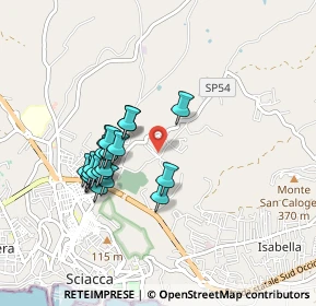 Mappa Via Cava dei Tirreni, 92019 Sciacca AG, Italia (0.8745)