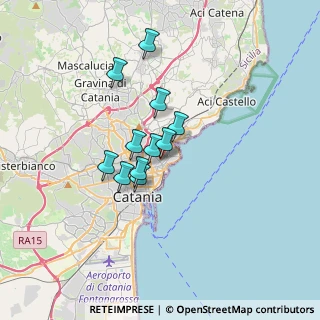 Mappa Via Regina Bianca, 95127 Catania CT, Italia (2.67727)