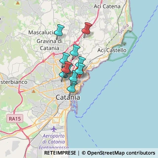 Mappa Via Regina Bianca, 95127 Catania CT, Italia (2.35636)