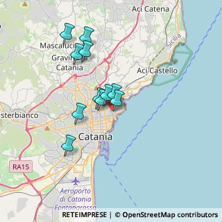 Mappa Via Regina Bianca, 95127 Catania CT, Italia (3.26818)