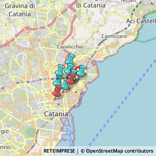 Mappa Via Regina Bianca, 95127 Catania CT, Italia (0.99455)