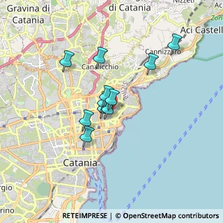 Mappa Via Regina Bianca, 95127 Catania CT, Italia (1.45636)