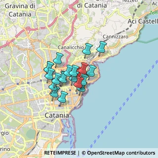 Mappa Via Regina Bianca, 95127 Catania CT, Italia (1.305)