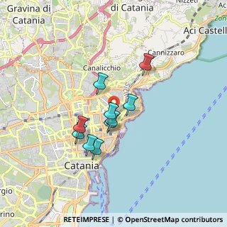 Mappa Via Regina Bianca, 95127 Catania CT, Italia (1.40091)
