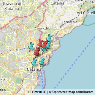 Mappa Via Regina Bianca, 95127 Catania CT, Italia (1.31636)