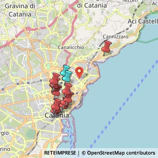 Mappa Via Regina Bianca, 95127 Catania CT, Italia (1.97214)
