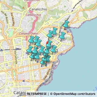 Mappa Via Regina Bianca, 95127 Catania CT, Italia (0.731)