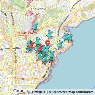 Mappa Via Regina Bianca, 95127 Catania CT, Italia (0.768)