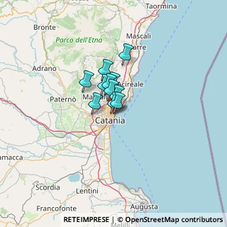 Mappa Via Regina Bianca, 95127 Catania CT, Italia (6.93)