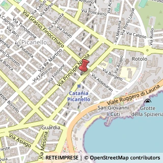 Mappa Via Messina,  360, 95126 Catania, Catania (Sicilia)
