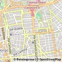 Kaart Catania