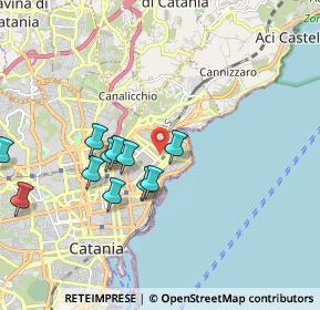 Mappa Via Re Martino, 95126 Catania CT, Italia (2.03909)
