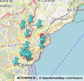 Mappa Via Re Martino, 95126 Catania CT, Italia (2.17538)