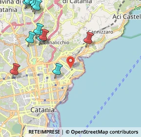 Mappa Via Re Martino, 95126 Catania CT, Italia (3.22917)