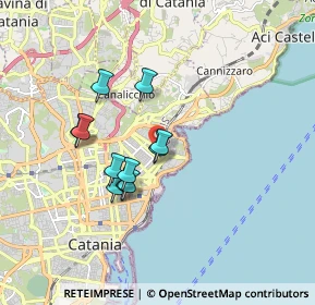 Mappa Via Re Martino, 95126 Catania CT, Italia (1.56818)