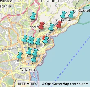 Mappa Via Re Martino, 95126 Catania CT, Italia (1.90533)