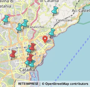 Mappa Via Re Martino, 95126 Catania CT, Italia (2.63727)