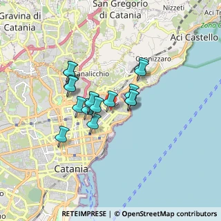 Mappa Via Re Martino, 95126 Catania CT, Italia (1.43235)
