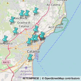 Mappa Via Re Martino, 95126 Catania CT, Italia (4.50769)