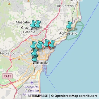 Mappa Via Re Martino, 95126 Catania CT, Italia (3.25545)