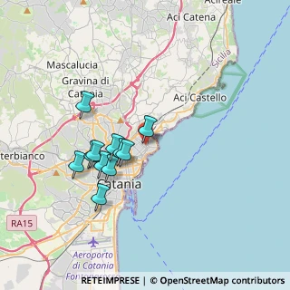 Mappa Via Re Martino, 95126 Catania CT, Italia (3.51636)