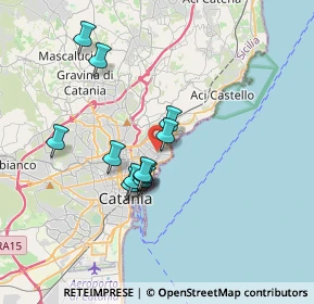 Mappa Via Re Martino, 95126 Catania CT, Italia (3.2225)
