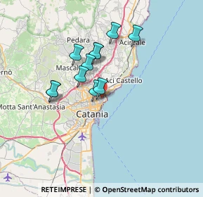 Mappa Via Grasso Finocchiaro, 95126 Catania CT, Italia (6.23182)